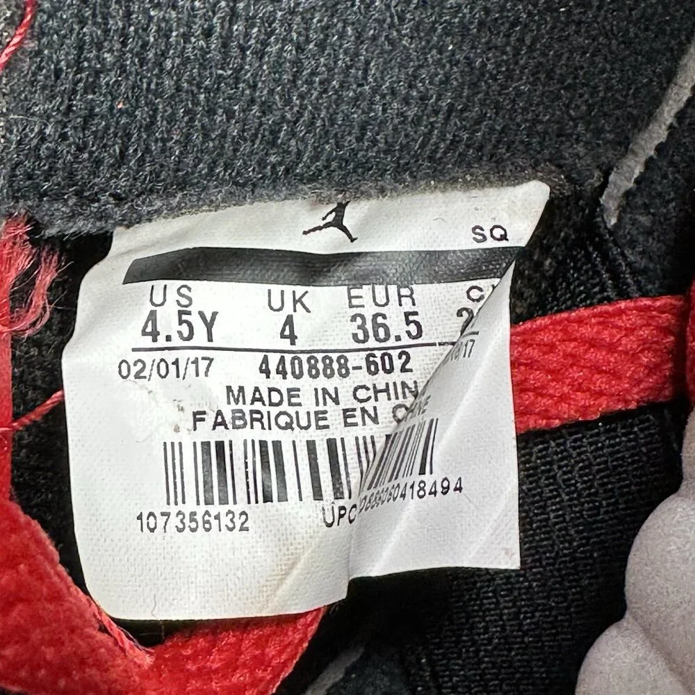 Size 4.5Y / Womens 6 Jordan 5 Retro University‎ Red Suede (GS) Shoes Sneakers